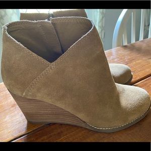 Lucky Brand Wedge Booties